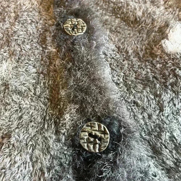 Women’s Gertrude Sampson Wooly Cardigan Size M/L - Picture 8 of 8
